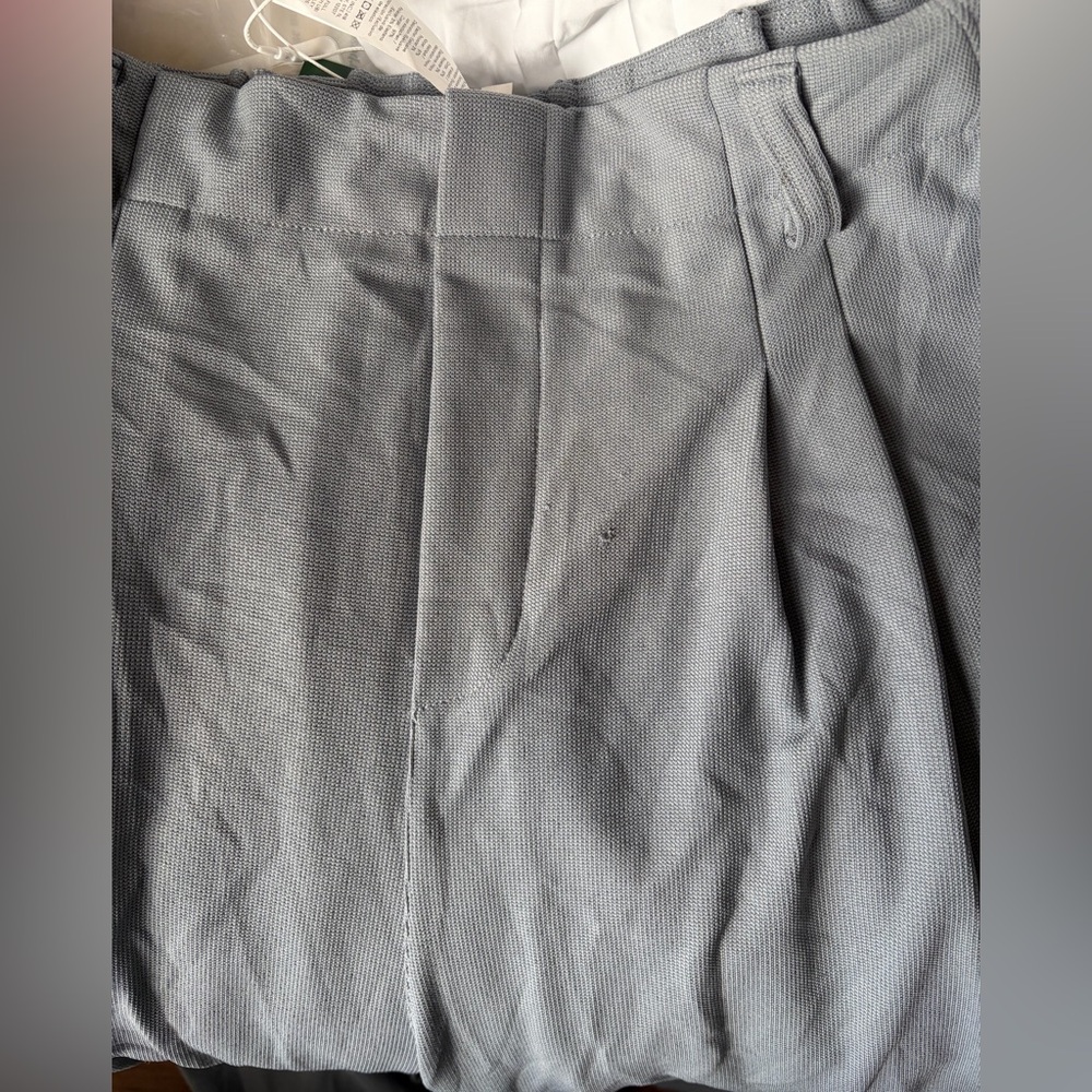 Wide Leg High-Rise Pants in Weathervane Gray - Picture 5 of 5